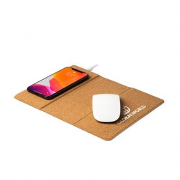 ALAX, Mousepad cu încărcător wireless integrat - AL3030, NATURAL