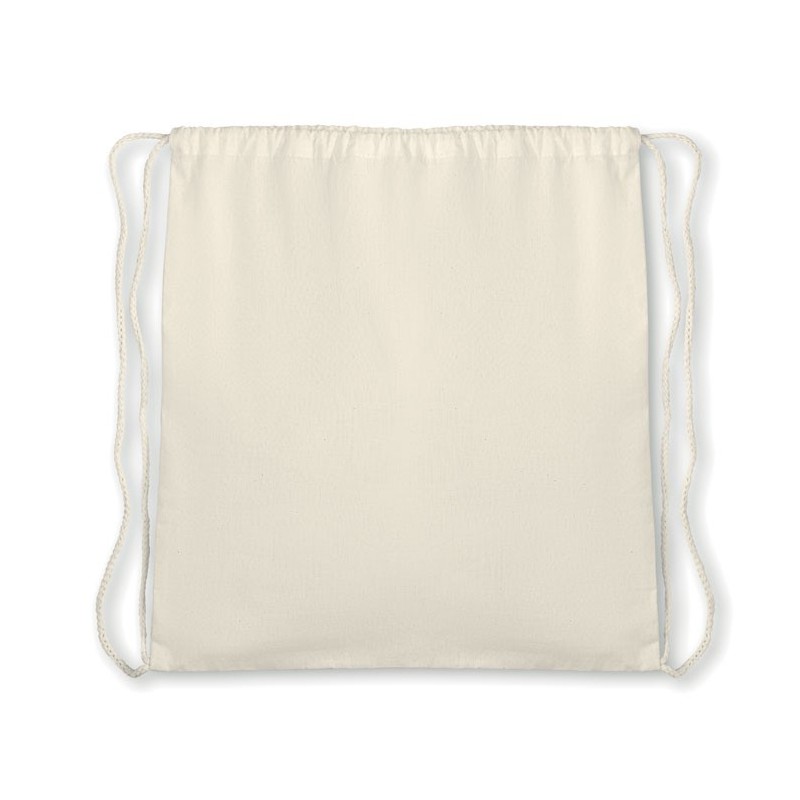 ORGANIC HUNDRosu - Sac cu cordon, bumbac organic MO8974-13, Beige ORGANIC HUNDRosu - Sac cu cordon, bumbac organic MO8974-13, Beige