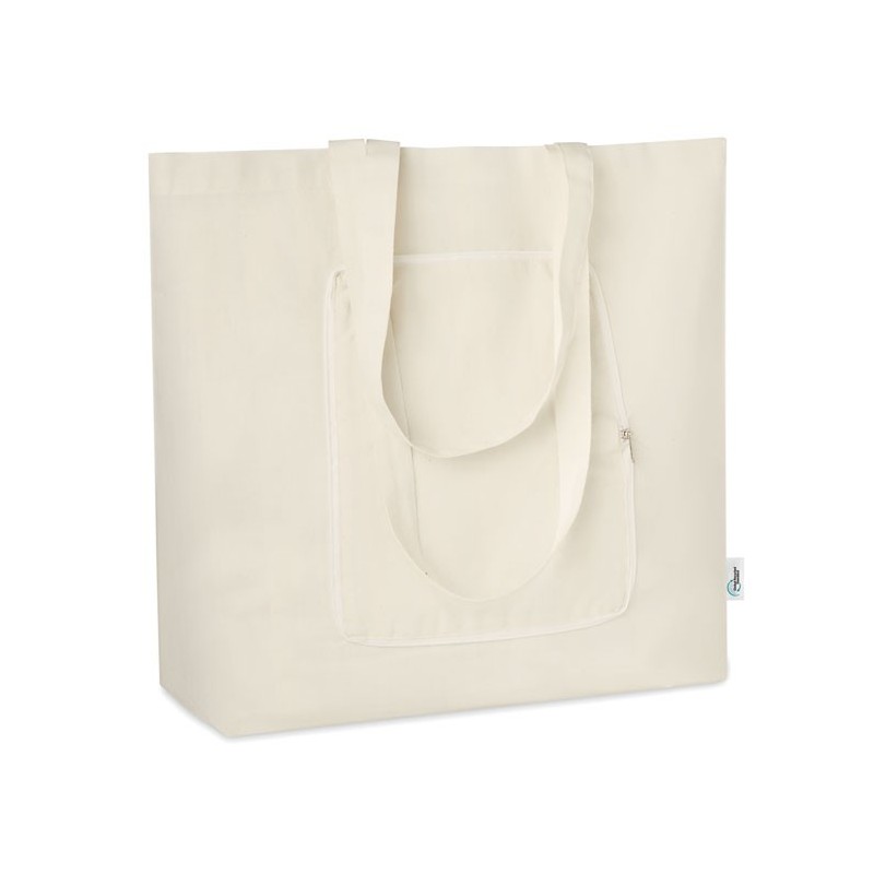 ZIGZAG - Sacoșă de cumpărături GRS MO9750-13, Beige ZIGZAG - Sacoșă de cumpărături GRS MO9750-13, Beige
