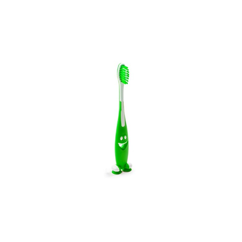 CLIVE, Periuță de dinți cu corp colorat amuzant și finisaje netede, cu ventuze la bază pentru fixare - CI9944, VERDE TEI CLIVE, Periuță de dinți cu corp colorat amuzant și finisaje netede, cu ventuze la bază pentru fixare - CI9944, VERDE TEI