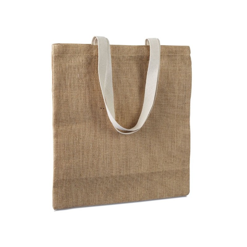 JUHU - Sacoşă cumpărături iută MO7264-13, Beige JUHU - Sacoşă cumpărături iută MO7264-13, Beige