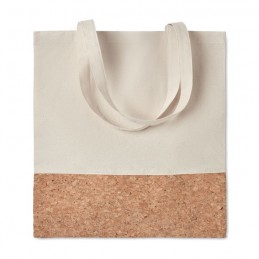 ILLA TOTE - Sacoșă cu părți din plută      MO9517-13, Beige