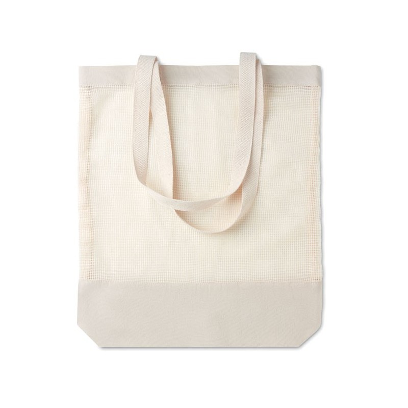 MESH BAG - Sacoșă de cumpărături MO9814-13, Beige MESH BAG - Sacoșă de cumpărături MO9814-13, Beige