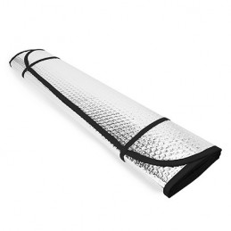 KINI, Parasol auto cu 2 straturi de bule din aluminiu - TO0101, NEGRU