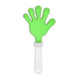 REVEL, Clapper / Animație bicoloră în formă de mână - PF3105, VERDE TEI