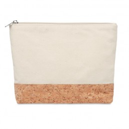 PORTO BAG - Geantă cosmetice, plută&bumbac MO9817-13, Beige