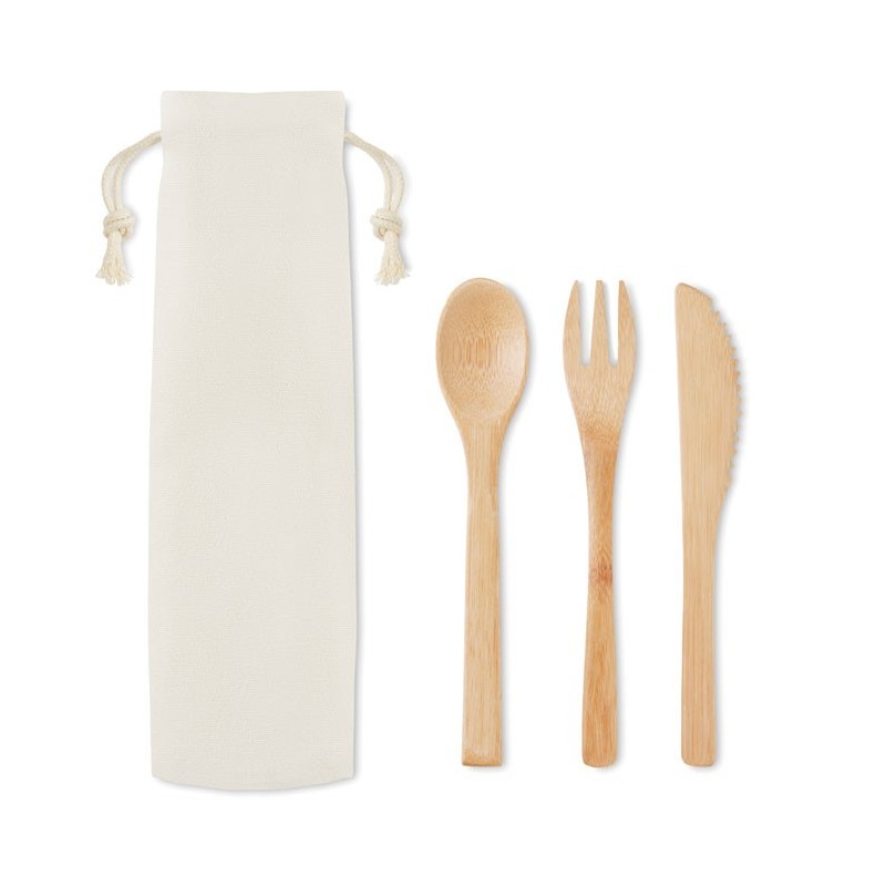 SETBOO - Set de tacâmuri de bambus      MO9786-13, Beige