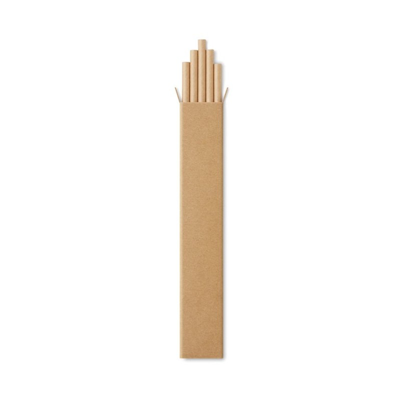 PAPER STRAW - Paie din hârtie, 10 buc        MO9795-13, Beige