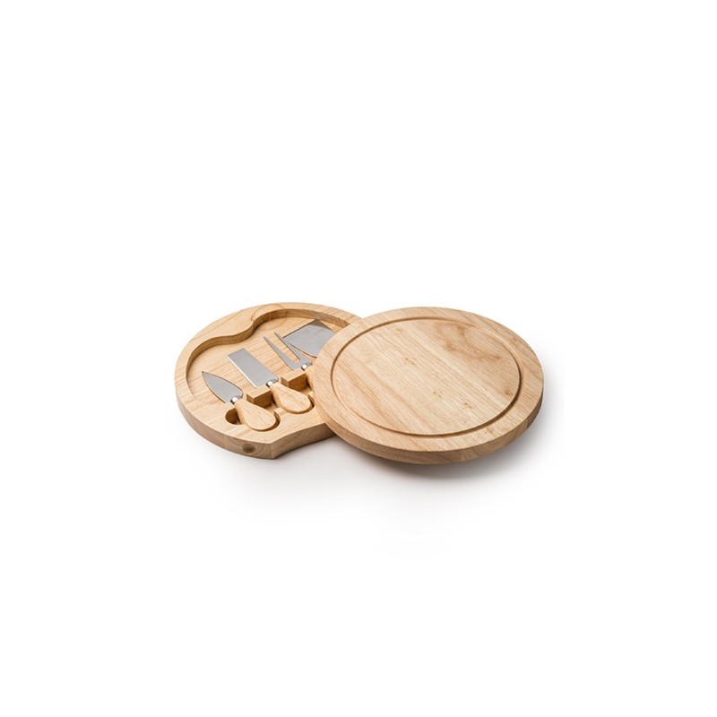 COMTE. Set de brânzeturi cu 4 ustensile din oțel inoxidabil și mâner din lemn QU4102 - NATURAL COMTE. Set de brânzeturi cu 4 ustensile din oțel inoxidabil și mâner din lemn QU4102 - NATURAL