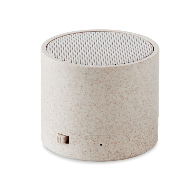 ROUND BASS+ - Boxă BT în carcasă de paie MO9995-13, Beige ROUND BASS+ - Boxă BT în carcasă de paie MO9995-13, Beige