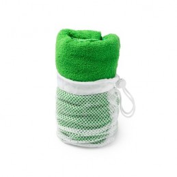 KELSEY. Prosop absorbant din microfibră de 185 g/m² TW7057 - VERDE TEI