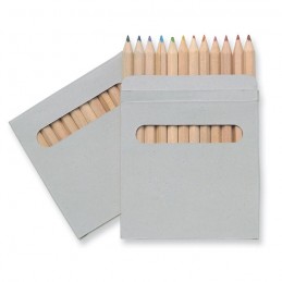 ARCOLOR - Set de 12 creioane colorate    IT1047-01, Brown