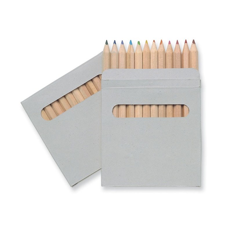 ARCOLOR - Set de 12 creioane colorate    IT1047-01, Brown
