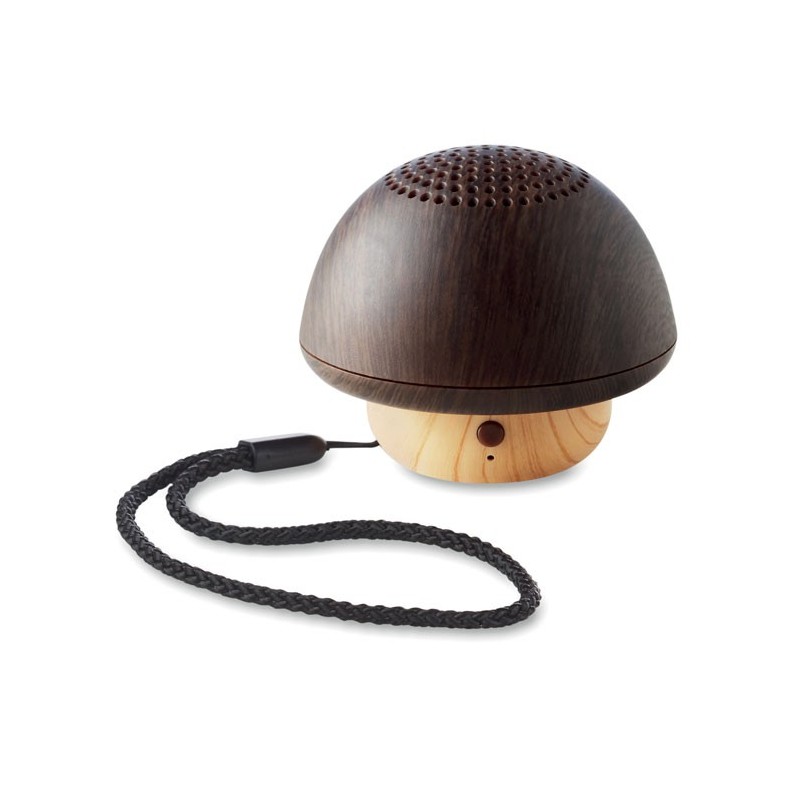 CHAMPIGNON - Boxă BT în formă de ciupercă   MO9718-01, Brown