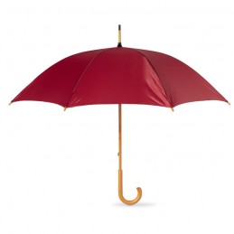 CALA - Umbrelă cu mâner din lemn      KC5132-02, Burgundy