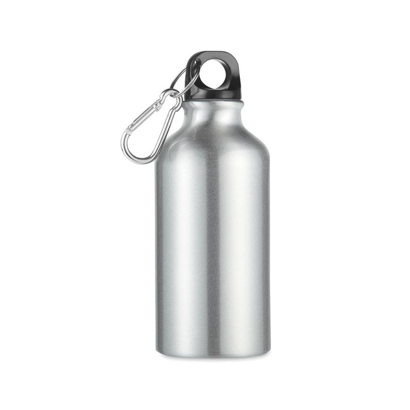 MID MOSS - Sticlă din aluminiu de 400 ml  MO9805-16, Dull silver