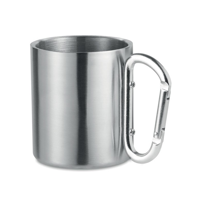 TRUMBO - Cană perete dublu și carabină MO8313-16, Dull silver TRUMBO - Cană perete dublu și carabină MO8313-16, Dull silver