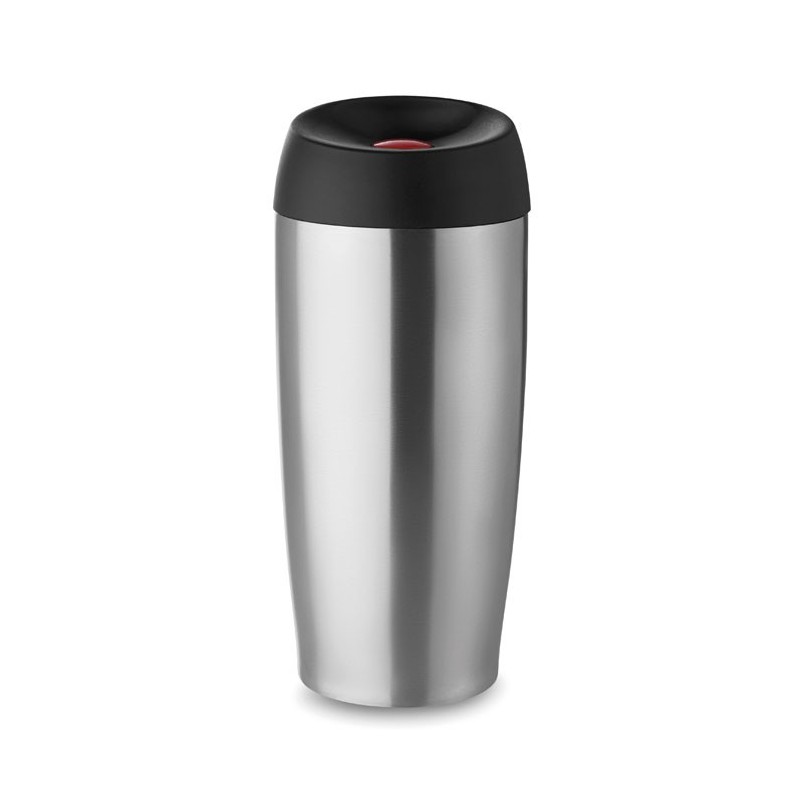 UPPSALA - Cană perete dublu voiaj 350 ml MO9105-16, Dull silver UPPSALA - Cană perete dublu voiaj 350 ml MO9105-16, Dull silver