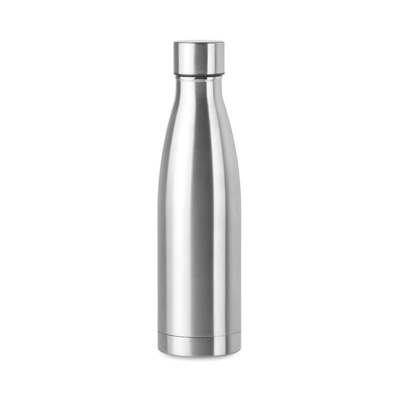 BELO BOTTLE - Sticlă cu perete dublu 500ml   MO9812-16, Dull silver