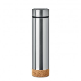 POLE CORK - Termos cu plută 450 ml         MO9946-16, Dull silver