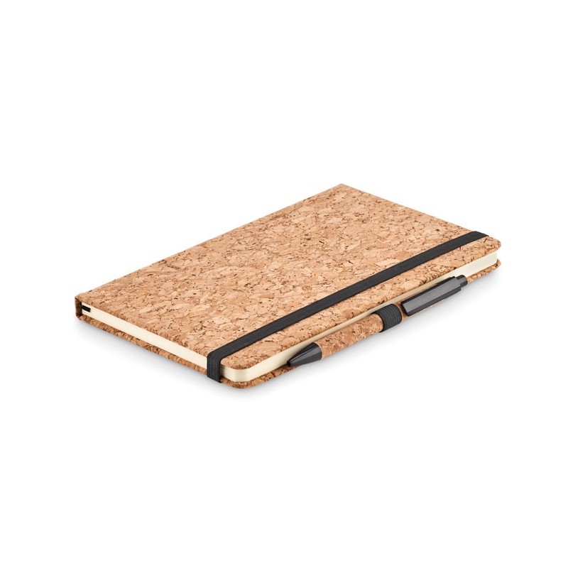 SUBER SET. Set agendă A5 și pix din plută MO6202-03, Black SUBER SET. Set agendă A5 și pix din plută MO6202-03, Black