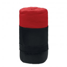 MUSALA RPET. Pătură de călătorie RPET       MO9935-05, Red