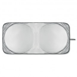 OMBRA POUCH - Parasolar auto pliabil în husă MO8941-16, Dull silver