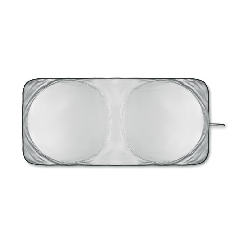 OMBRA POUCH - Parasolar auto pliabil în husă MO8941-16, Dull silver