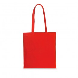 CARACAS. Geantă 100% bumbac (140 g / m²) cu mânere de 60 cm - 92070-105, Roșu