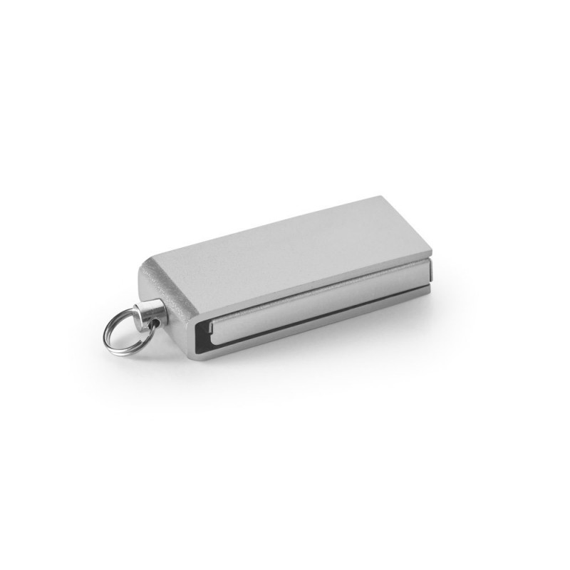 Simon. Mini memorie UDP de 4 GB în aluminiu - 97566-127, Argintiu satinat Simon. Mini memorie UDP de 4 GB în aluminiu - 97566-127, Argintiu satinat