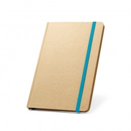 MAGRITTE. Agenda A5 cu 160 de pagini de hârtie reciclată liniate și coperta tare - 93481-124, Albastru deschis