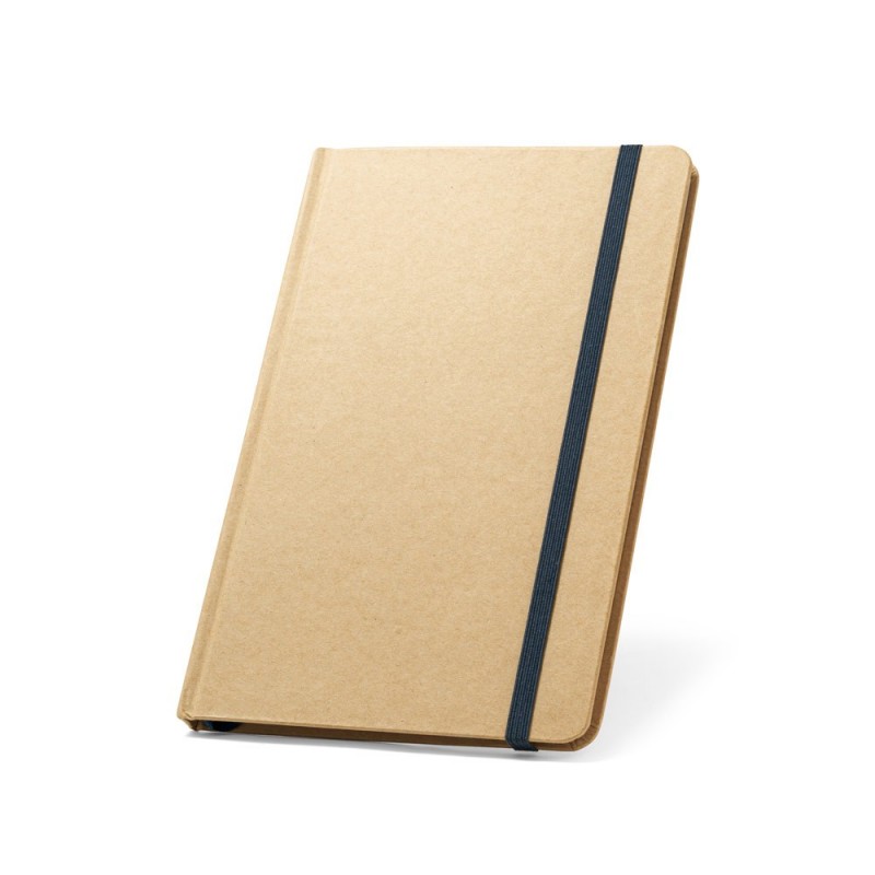MAGRITTE. Agenda A5 cu 160 de pagini de hârtie reciclată liniate și coperta tare - 93481-134, Albastru marin MAGRITTE. Agenda A5 cu 160 de pagini de hârtie reciclată liniate și coperta tare - 93481-134, Albastru marin