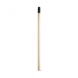 POLLOCK. Creion din lemn natural cu verf negru și cauciuc - 91722-103, Negru