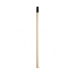 POLLOCK. Creion din lemn natural cu verf negru și cauciuc - 91722-103, Negru