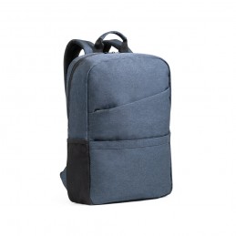 REPURPOSE BACKPACK. Rucsac pentru computer 600D rPET cu curele de umăr căptușite - 92080-104, Albastru