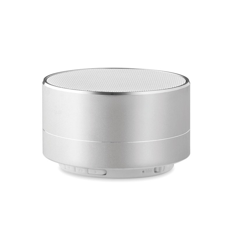SOUND - Boxă bluetooth din aluminiu MO9155-16, Dull silver SOUND - Boxă bluetooth din aluminiu MO9155-16, Dull silver