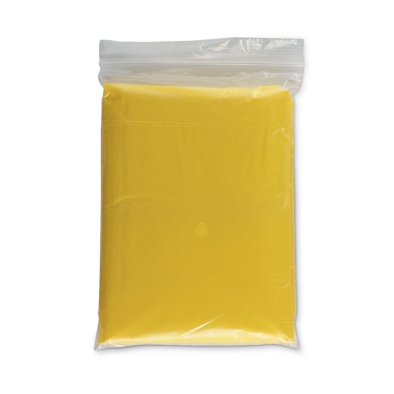 SPRINKLE - Impermeabil cu glugă în husă   IT0972-08, Yellow