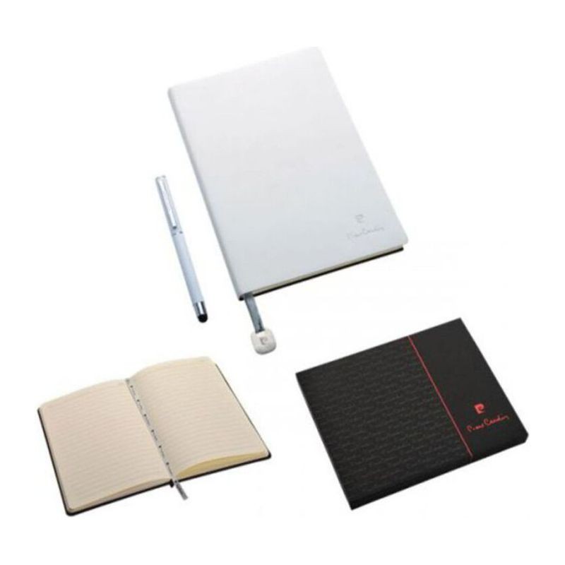 CAPUCINE Caiet notiţe şi pix - B3500401IP3, Alb CAPUCINE Caiet notiţe şi pix - B3500401IP3, Alb