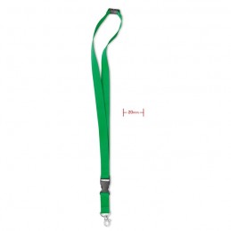 LANY - Lanyard cu agăţătoare metalică MO8595-09, Green