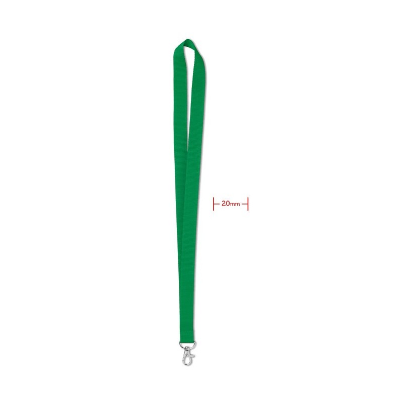 SIMPLE LANY - Lanyard MO9058-09, Green SIMPLE LANY - Lanyard MO9058-09, Green