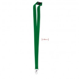 PANY - Lanyard, cârlig metal, buclă.  MO9354-09, Green