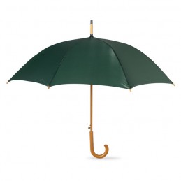 CUMULI - Umbrelă automată/ mâner lemn   KC5131-09, Green