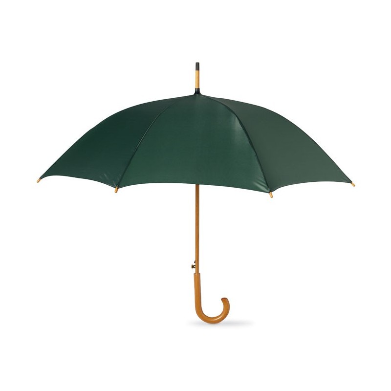 CUMULI - Umbrelă automată/ mâner lemn   KC5131-09, Green