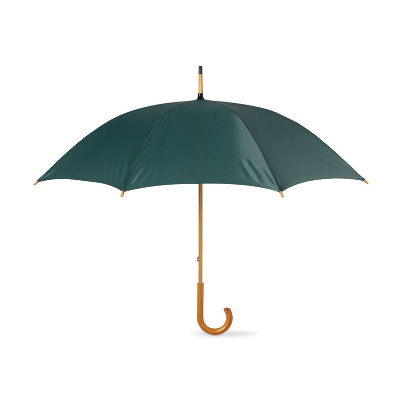 CALA - Umbrelă cu mâner din lemn      KC5132-09, Green