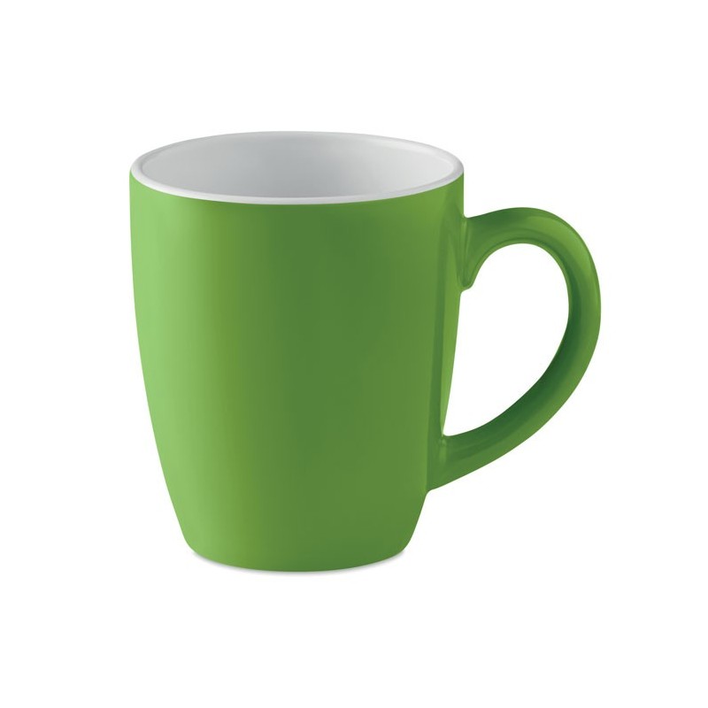 COLOUR TRENT - Cană ceramică colorată MO9242-09, Green COLOUR TRENT - Cană ceramică colorată MO9242-09, Green