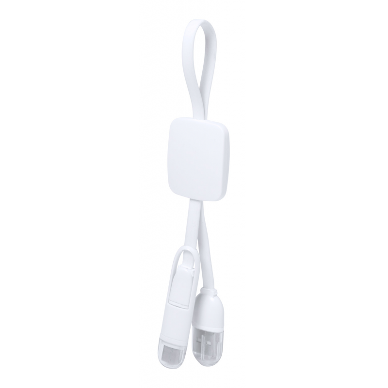 Sanwel, cablu încărcător USB - AP781354-01, alb