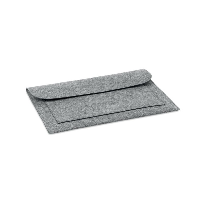 POUCHLO - Husa pentru laptop din pâslă MO9818-07, Grey POUCHLO - Husa pentru laptop din pâslă MO9818-07, Grey