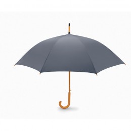 CUMULI - Umbrelă automată/ mâner lemn   KC5131-07, Grey