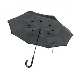 DUNDEE - Umbrelă cu 2 fețe              MO9002-07, Grey