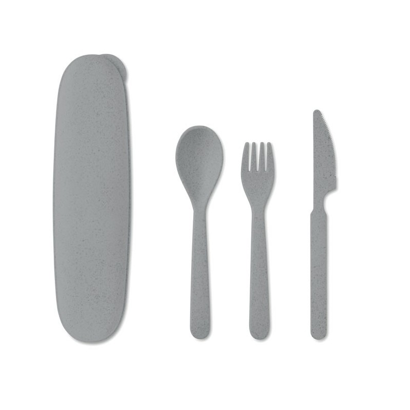 SIYA - Set de tacâmuri cu 3 piese MO9744-07, Grey SIYA - Set de tacâmuri cu 3 piese MO9744-07, Grey
